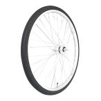 27インチ 自転車ホイール ハブダイナモ付(E2端子) タイヤ付 27×1 3/8 前輪リム組 アルミリム シティサイクル ママチャリ EnergyP