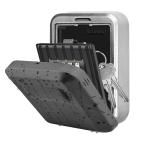 BenRich бокс для ключа 4 колонка dial тип орнамент система безопасности бокс для ключа наружный использование простой ключ вместе иметь водонепроницаемый пароль ключ место хранения предотвращение преступления вход склад ключ bo