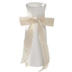  ваза модный Корея стиль белый Северная Европа дизайн лента имеется цветок основа керамика керамика керамика один колесо .. симпатичный современный белый интерьер 