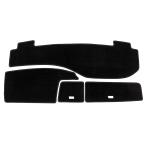 FJCRAFT 【X99】 ホンダ ステップワゴン RP系 ダッシュボードマット ダッシュマット 日本製 カーフィール加工 (ブラック)