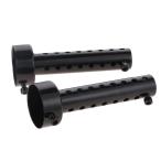 HZ-MONSTAR мотоцикл muffler внутренний глушитель диаметр 48mm 2 шт. комплект шум снижение детали универсальный модель средний крышка есть шестиугольник дыра болт есть чёрный цвет 
