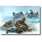 ma Starbo ks1/35 Германия &so полосный .. scene 5 body ( Германия армия 3 body +so полосный армия 2 body MB3572lime-k версия ) пластиковая модель MB35190