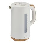 ショッピング電気ケトル 【大容量 2?】 ドウシシャ 電気ケトル 転倒湯もれ防止 空焚き防止機能 沸騰自動電源オフ機能 EKX-121 NWD