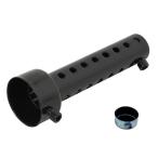 FUKUMIDO внутренний глушитель для мотоцикла дефлектор мотоцикл muffler детали громкость регулировка custom универсальный круглый диаметр 42mm чёрный bla