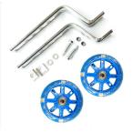 Yte часть центральный 55@ LED мигает ребенок велосипед светится пассажирский колесо голубой Kids велосипед колесо 12-20 дюймовый 