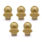 ショッピングマワハンガー MAWA 衣類ハンガー ゴールド 3.3×3×2.4cm コネクトフック 18539 5個セット