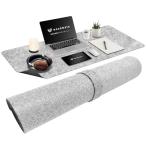 Woodmate пространство . style мир делать фетр настольный коврик [ пространство designer ..] фетр задняя поверхность резина стол накладка ( светло-серый large)