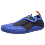 e- кий e-(AQA) морской спорт shuno-ke кольцо обувь Kids черный × голубой (21) 18cm KW-4473N