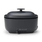  Muji Ryohin глубокий type плита чёрный MJ-HPFK2 LA1PJA3A
