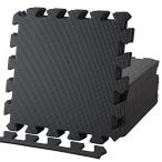 Geum EVA ジョイントマット エクササイズ/トレーニング用 30x30x1.0cm 18枚セット 床保護 キズ防止 防音（サイドパーツ18