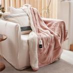 GOTCOZY 電気毛布 掛け敷き兼用 - 180×130cm フランネル電気ブランケット 6段階温度調整 10時間自動停止タイマー付 速暖 節