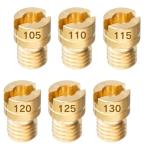 Jetsetmoto Mikuni main jet круглый маленький 6×9 #105#110#115#120#125#130 6 размер комплект VM24 /
