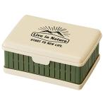 ショッピングos1 スケーター(Skater) 折りたたみ式 サンドイッチケース LIVENATURE 日本製 OS1 12.5×17×h7cm-A