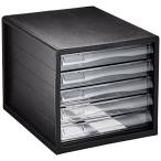 ナカバヤシ A4レターケース5段（浅5