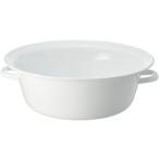 野田琺瑯たらいホーロー40cmホワ...