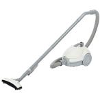 山善 掃除機 紙パック式 クリーナー キャニスター掃除機 コード式 軽量 すき間ノズル 簡単お手入れ ホワイト ZKC-300(W)