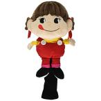 ホクシン交易 ペコちゃんヘッドカバー ペコちゃん フレックス:UNI レッド