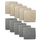 アズマ おそうじクロス10枚入-IN マルチクロス マイクロファイバー ふきん 台ふき ぞうきん 汚れにくい 雑巾 水だけで油汚れが落とせる し