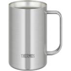 ショッピング保冷 サーモス 真空断熱ジョッキ 600ml ステンレス1 食洗機対応 魔法びん構造 保温保冷 ビールジョッキ JDK-601 S1