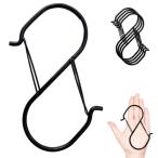 神戸輝き特大サイズ ＊ダブルロック＊ 落ちない S字フック 5個入 負荷10kg以上 日本企業 ダブルロック (5個入 特大サイズ ダブルロック