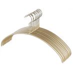 MAWA すべり落ちないマワハンガー 人体ハンガー 10本組 ゴールド 110563