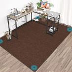 チェアマット 床保護マットフェルトパッド PVC100 140cm 140 160cm 150190