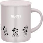 サーモス 真空断熱マグカップ 350ml ディズニー ミッキ― ホワイトベージュ JDG-351DS WBE