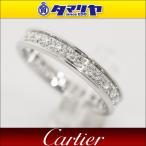 Cartier カルティエ ダイヤ エタニティ リング K18 WG 日本サイズ約7号 #47　バレリーナ 指輪 レディース 26750902
