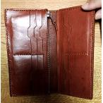  ручной работы натуральная кожа кошелек чай цвет 