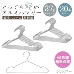 ハンガー 軽量アルミ 20本セット 41cm 衣類収納 洋服ハンガー 洗濯 アルミ製 錆びない