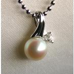シンプル7ｍｍパールペンダントジル...