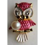 ミニフクロウタックブローチラペルピ...