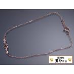 カナル4℃/Canal4℃ キュービックジルコニア ピンクゴールド K10PG ハート ブレスレット