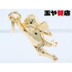 ティファニー K18 ケルビム エンジェル 天使 チャーム YG イエローゴールド 箱入り 新品同様