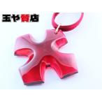 バカラ オクシタン レッド クロス ペンダント チョーカー K18YG イエローゴールド