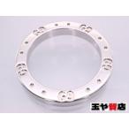 グッチ リング 7号 アイコン 750 K18WG 750 ホワイトゴールド 7号