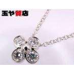 ショッピングティファニー ティファニー ネックレス ダイヤ4P ベゼル セット pt950 プラチナ 新品同様