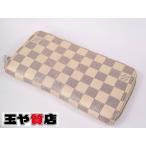 ヴィトン ジッピーウォレット N60019 ダミエ アズール 長財布
