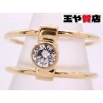 ティファニー 美品 ルビー ダイヤ リバーシブル リング 7号 ペレッティ 18K K18YG イエローゴールド