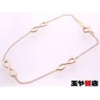 ティファニー 美品 インフィニティ ブレスレット AU750 K18PG