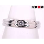 ミキモト 美品 ダイヤ0.02ct デザインリング 10号 pt950 プラチナ