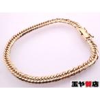 ショッピングブレスレット トリプルキヘイ 八面 9.7g ブレスレット K18YG イエローゴールド
