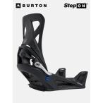 ショッピングOn 25/26モデル Men's Step On X Re:Flex Snowboard Bindings #Black [222841]/M 　BURTON バートン