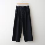 ショッピングIT マーカウェア TRIPLE PLEATED WIDE TROUSERS #BLACK [A26A93PT03C] メンズ パンツ MARKAWARE