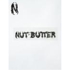 NUT-BUTTER Logo транскрипция стикер #BLACK NUT-BUTTER гайка масло аксессуары * товары сноуборд 