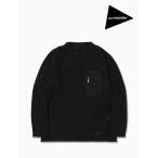 【Women】air fleece pullover #Black [6244021] エアー フリース プルオーバー　and wander アンドワンダー　レディース トップス フリース プルオーバー仕様