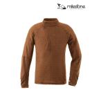 Cloud Half-Zip #marron クラウドハーフジップ　milestone マイルストーン　ユニセックス トップス 保温性 通気性