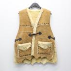nasngwamIGLLO MOUTON VEST #CAMEL [RV2601701] M мужской tops Nasngwam.