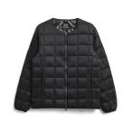 タイオン CREW NECK W-ZIP DOWN JKT #BLACK [TAION-104WZ] メンズ アウター TAION