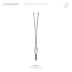 g-pi-meidoKIJIMA TAKAYUKI | No.UC-1 STRAP STRAP Necklace #Shadow [GOOPI-25AW-OCT-05] ONE мужской аксессуары GOOPiMADE